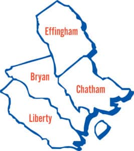 counties united way of the coastal empire